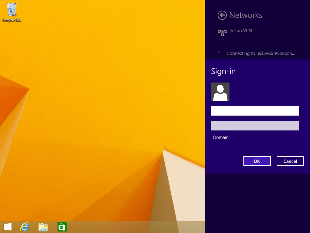 Setting up IKEv2 VPN on Windows 8, step 12