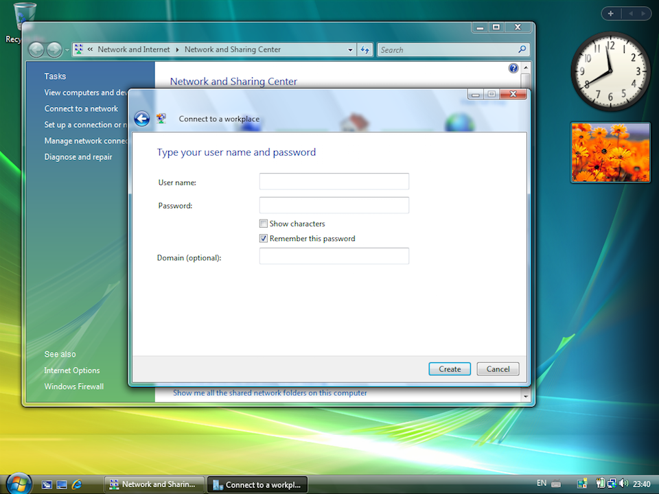 Setting up L2TP VPN on Windows Vista, step 6