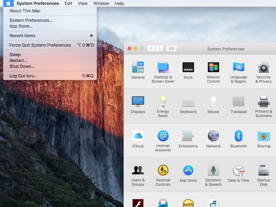 Setting up PPTP VPN on Mac OS X, step 1