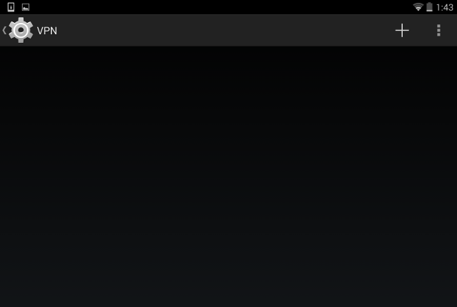 Setting up PPTP VPN on Android, step 4