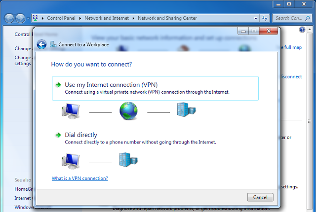 Setting up IKEv2 VPN on Windows 7, step 4