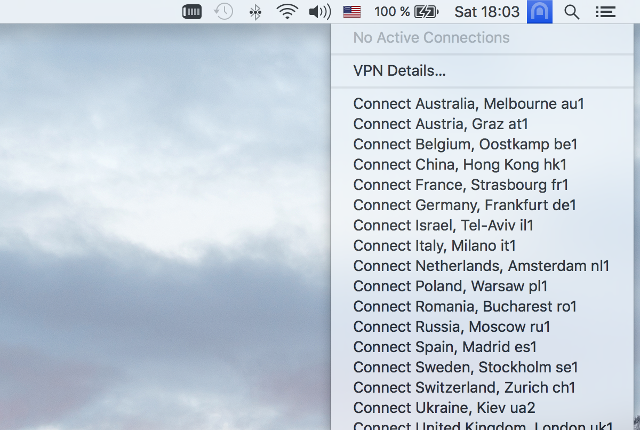 Setting up OpenVPN on Mac OS X, step 8