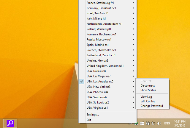 Setting up OpenVPN on Windows 8, step 18