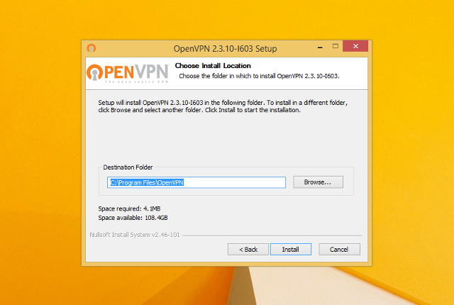 Настройка OpenVPN на Windows 8, шаг 6